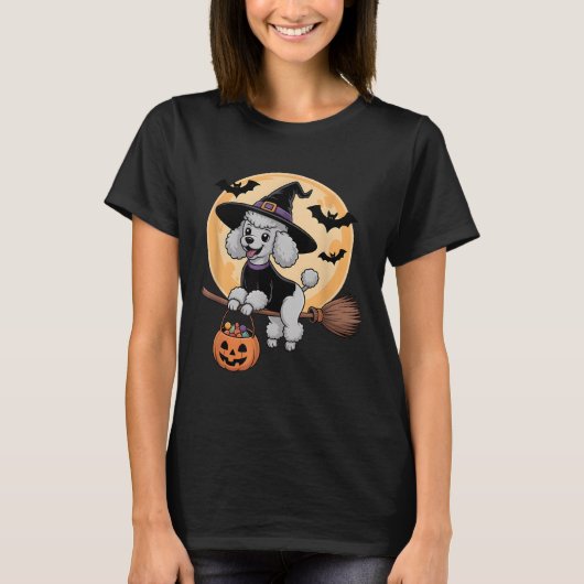 Odle Witch Hat Pumpkin Halloween Costume Men Women Tシャツ (正面)