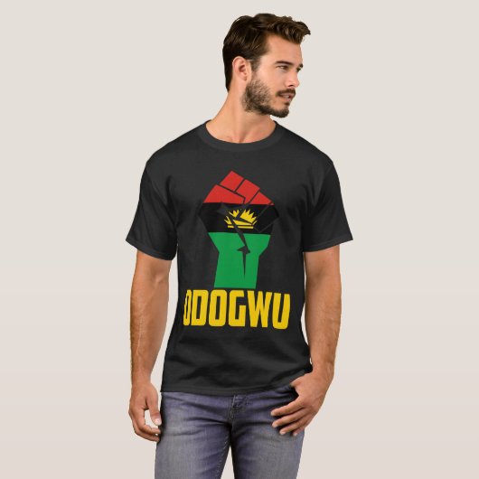 Odogwu Biafra Tシャツ (正面フル)