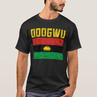 Odogwu Biafran Flag Design Tシャツ
