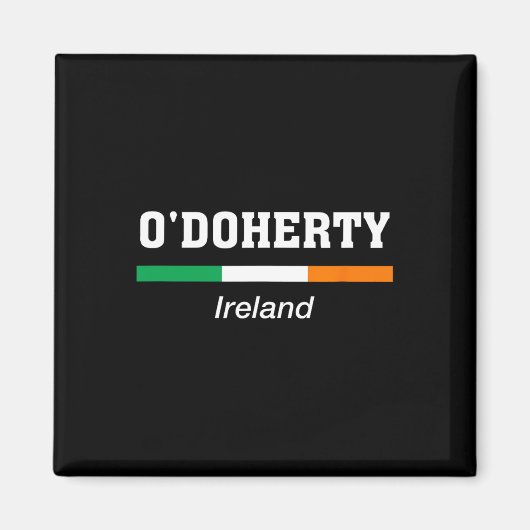 O'doherty Irish Family Name St Patricks Day Irelan マグネット (正面)