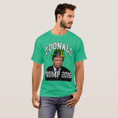 O'Donaldの切札2016年のおもしろいなアイルランド語St patricks day Tシャツ (正面フル)