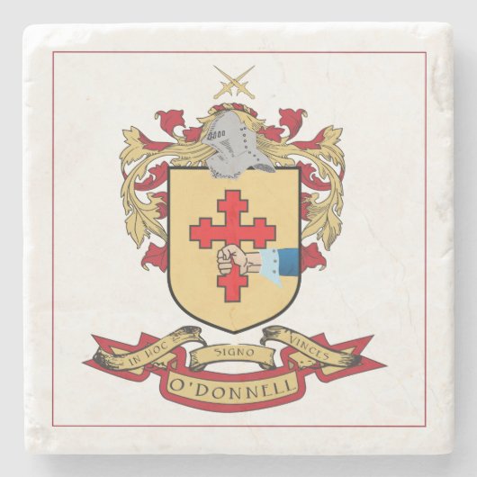 O'Donnellの大理石の石造りのコースター ストーンコースター (正面)