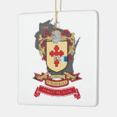 O'Donnellの家族会のオーナメント セラミックオーナメント (左)