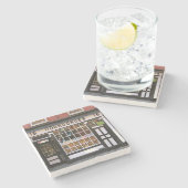 O'Donoghueのパブ、ダブリンのアイルランドのコースター ストーンコースター (横)