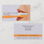 Odontologist / Dentist / Dental 名刺 (正面/裏面)