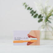 Odontologist / Dentist / Dental 名刺 (スタンド正面)