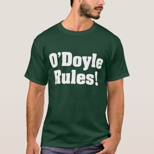 OdoyleはTシャツを支配します Tシャツ (正面)