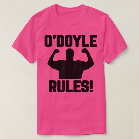 ODoyleルールおもしろい引用文 Tシャツ (デザイン正面)