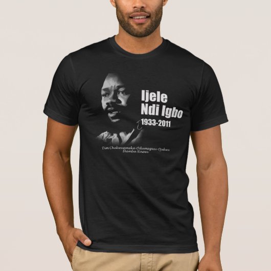 Odumegwu Ojukwu - Ijele NdiのイボのTシャツ Tシャツ (正面)