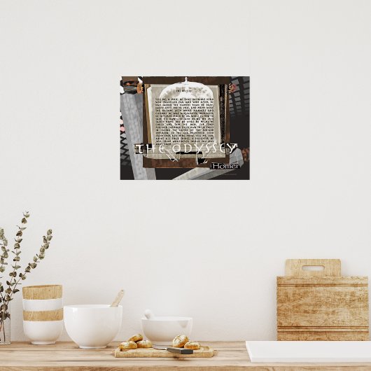Odysseyの画像/文字 ポスター (キッチン)