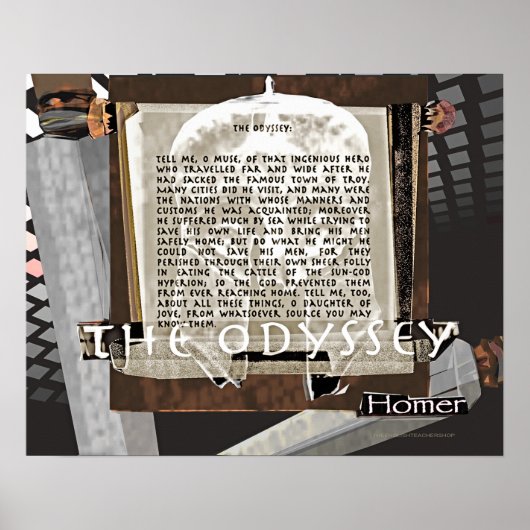 Odysseyの画像/文字 ポスター (正面)
