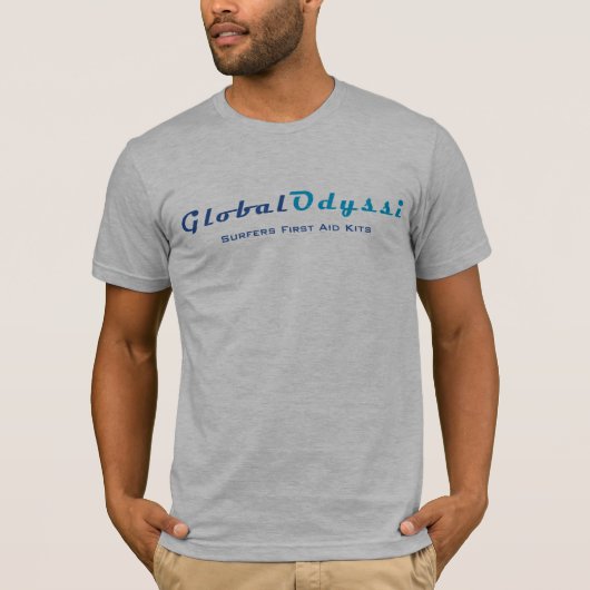 Odyssiの全体的な短い袖T Tシャツ (正面)