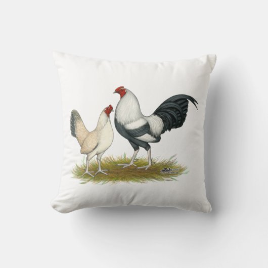 OEゲームブルーシルバーウィーテン クッション (正面)