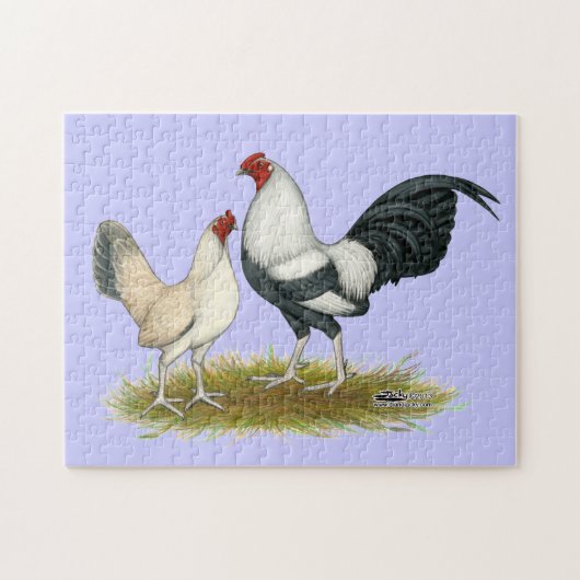 OEゲームブルーシルバーウィーテン ジグソーパズル (横)