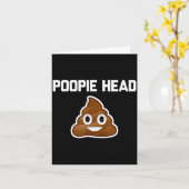 Oe Head Sarcastic Novelty Funny Op Shirts  カード (黄色い花)