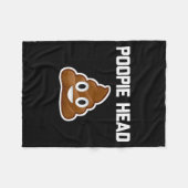 Oe Head Sarcastic Novelty Funny Op Shirts フリースブランケット (正面(横))