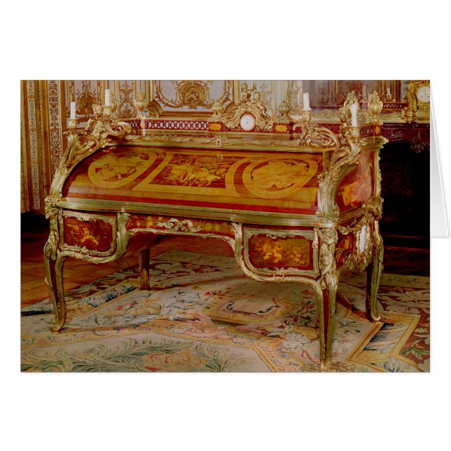 OebenおよびRiesener著Bureau du Roi (正面横)