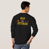 OEFの獣医のワイシャツ Tシャツ (裏面フル)