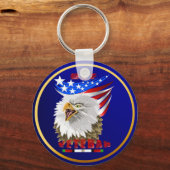 OEFアフガニスタン退役軍人キーチェーン キーホルダー (正面)