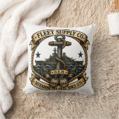 OEH - Fleet Supply 海軍の伝統あるスロー枕 クッション (ブランケット)