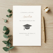 Oersonalized graduation card サンキューカード