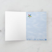 OESのヒイラギの挨拶状 シーズンカード (内部)