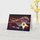 OESの感謝カード カード (黄色い花)