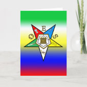 OESの挨拶状 カード (正面)