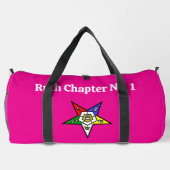 OESの東スターデュッフェルバッグの順序 ダッフルバッグ (裏面)