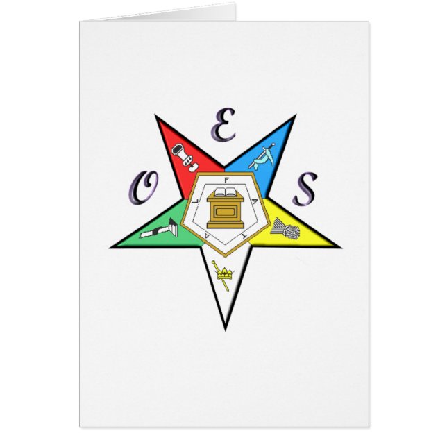 OESの章カード (正面)