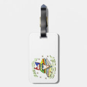 OESの荷物のラベル ラゲッジタグ (裏面縦)