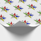 OESイースタンスターシスターマソニックフリーメーソン ラッピングペーパー (角)