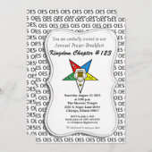 OESオーダーオブザイースタンスター招待状 招待状 (正面/裏面)