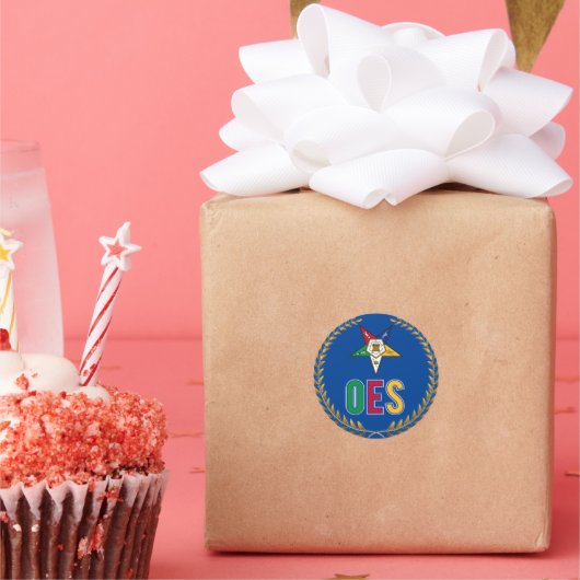 OESクラシック丸シール ラウンドシール (パーティー)