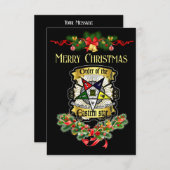 OESクリスマスカード 案内状 (正面/裏面)