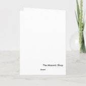 OESクリスマスペンギン シーズンカード (裏面)