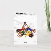 OESグリーテ空白のィングカード カード (裏面)