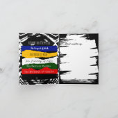 OESグリーテ空白のィングカード カード (内部)