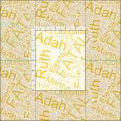 OESコラージュ黄 ファブリック (タイル)