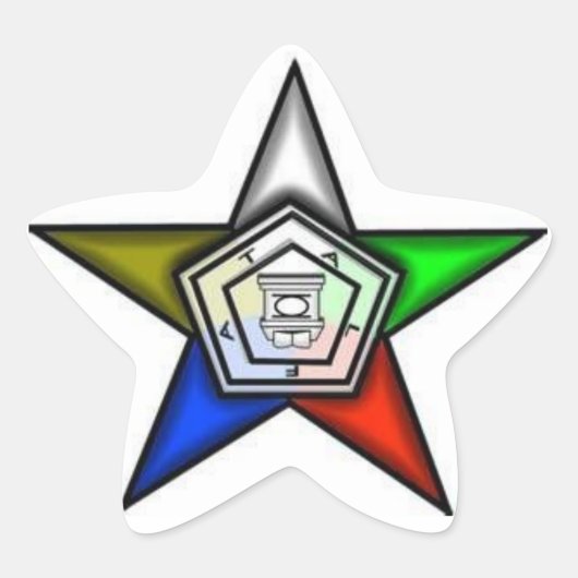 OESスタンプ 星シール (正面)