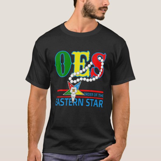OESスターネックレス勲章 Tシャツ (正面)