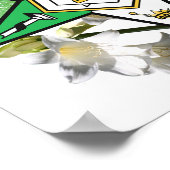 OESフローラエンブレムポスター ポスター (角)