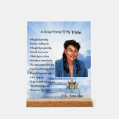 OESメモリアル写真 アクリルサイン (正面)