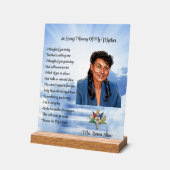 OESメモリアル写真 アクリルサイン (傾斜)