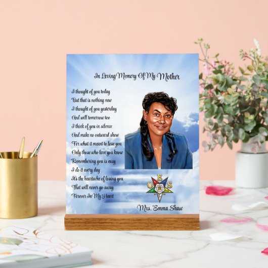 OESメモリアル写真 アクリルサイン (ウェディング)