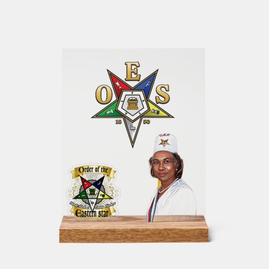 OES写真 アクリルサイン (正面)