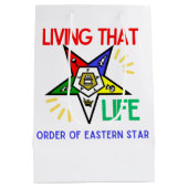 OES姉妹の東スター抱き枕の順序 ミディアムペーパーバッグ (裏面)