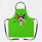 OES東スター姉妹石積み注文 エプロン (正面)