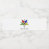 OES東スター姉妹石積み注文 ペットボトルラベル (シングルラベル)