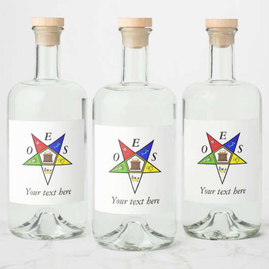 OES東スター姉妹石積み注文 リキュールボトルラベル (ボトル)